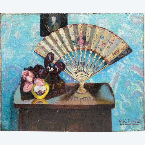 Georges Kugelmann Benda (1883-1954) – Der alte Fächer, um 1910