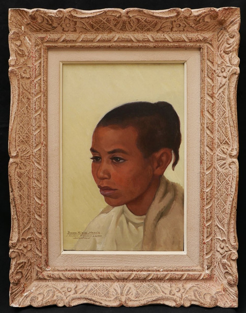Yvonne KLEISS-HERZIG, Portrait of a child from Algeria