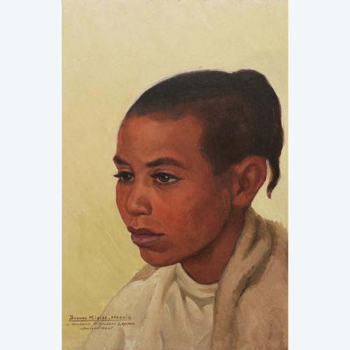 Yvonne KLEISS-HERZIG, Portrait of a child from Algeria