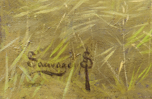 Arsène-Symphorien SAUVAGE, Pastorella e pecora
