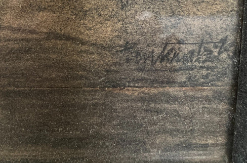 Early 20th Century European School - Loading, Circa 1900 - Signed to be identified