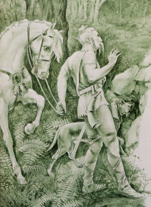 Joseph BLANC, The legend of Saint Hubert