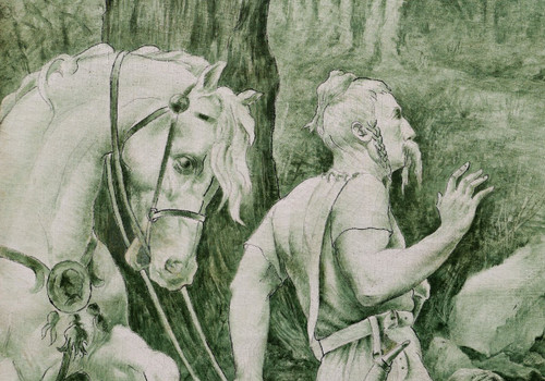 Joseph BLANC, The legend of Saint Hubert