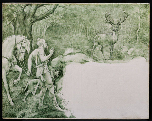 Joseph BLANC, The legend of Saint Hubert