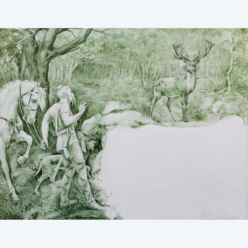Joseph BLANC, The legend of Saint Hubert