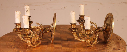 Pair of Empire Style Sconces.