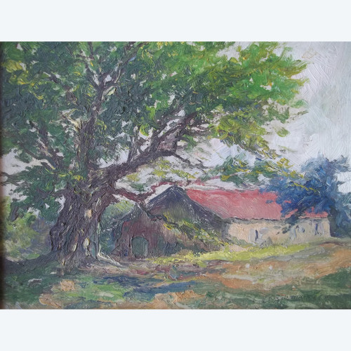 Victor Van Meerbeeck (1903.1973) The chestnut tree