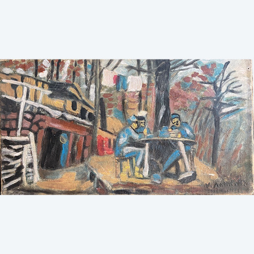 Vladimir Antihovitch (1899-1971) - Die Fortichs, Circa 1925