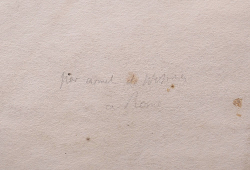 Armel de BLOQUEL de CROIX, Baron de WISMES, Junge Frau mit Mandoline
