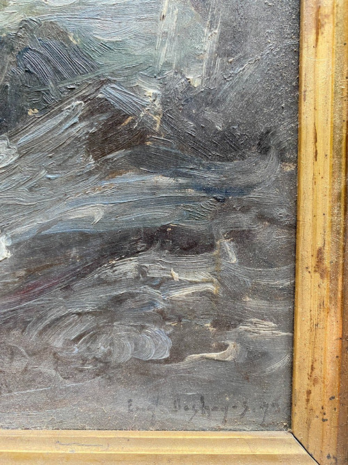 Eugène Deshayes (1862-1939) - The Wave, 1896