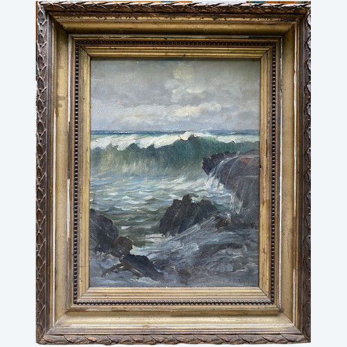 Eugène Deshayes (1862-1939) - The Wave, 1896