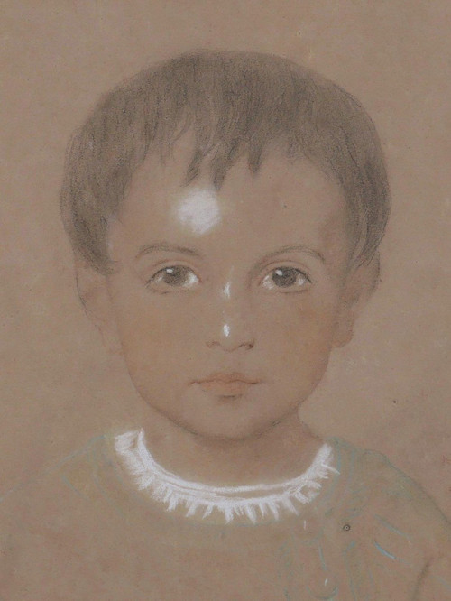 Eugène AMAURY-DUVAL, Portrait of two-year-old Maurice Van der Vliet
