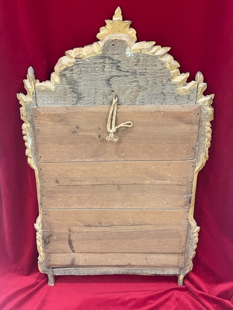 Miroir bois doré Epoque Louis XVI 