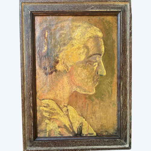 Piero Poraccia (1893-1965) Porträt einer Frau, 1919