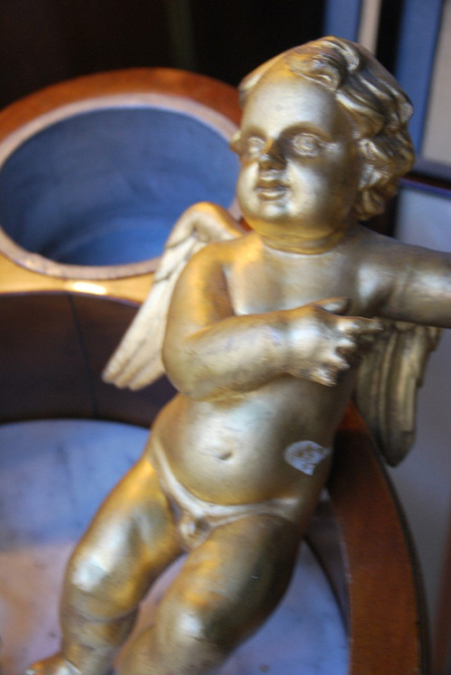 Pair In Golden Wood Italy XVIII