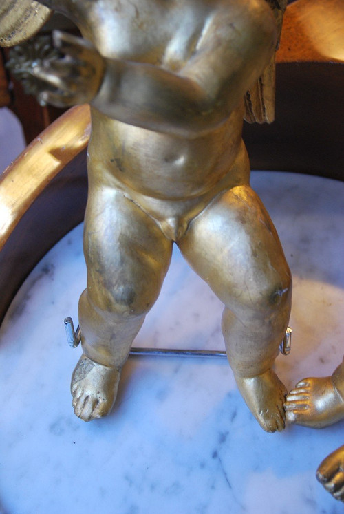 Pair In Golden Wood Italy XVIII