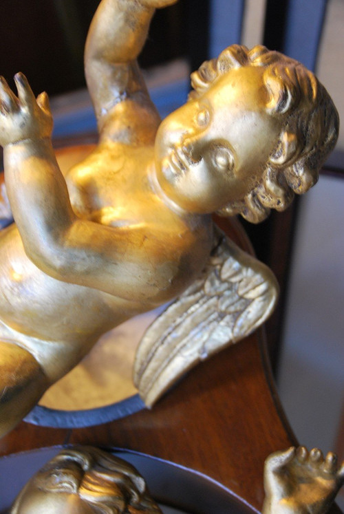 Pair In Golden Wood Italy XVIII