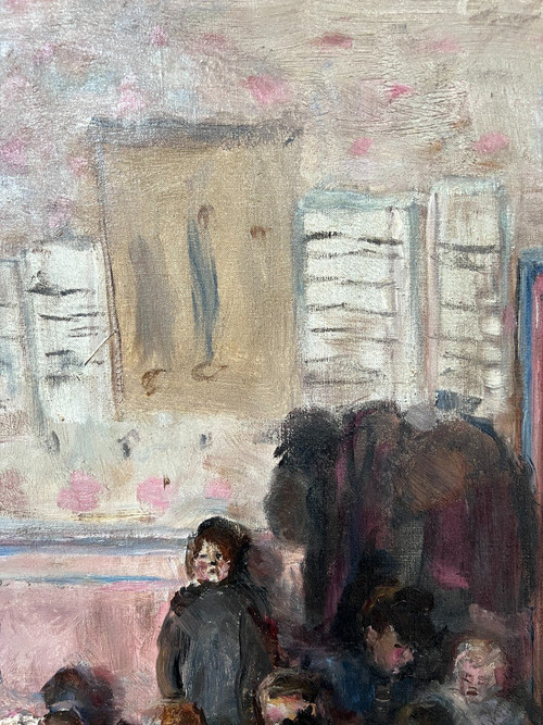 Rose Manusson (xix-xxe Siècle) - La Classe Enfantine, Circa 1900