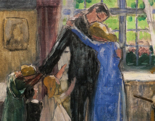 Pauline PEUGNIEZ, Scène familiale intimiste