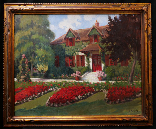Charles Firmin MAZELIN, Le domaine et le jardin de Chantoiseau en Normandie