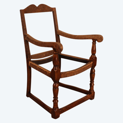18th Century English Armchair In Oak