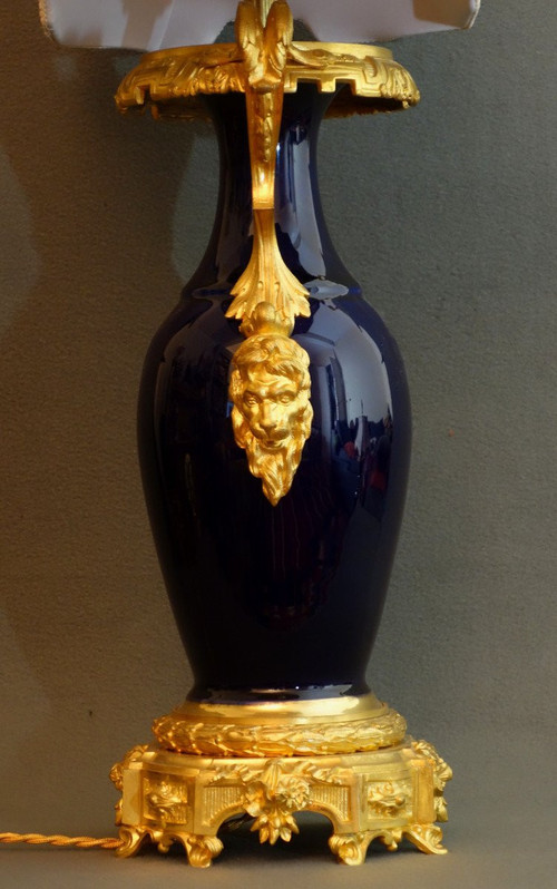 Coppia Di Importanti Lampade 1830