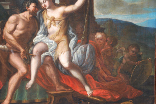 Ercole E Onfale, Venezia XVII Entourage Di Sebastiano Mazzoni