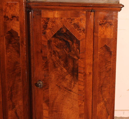 Buffet 6 Ante In Noce Luigi XIV-XVII Secolo Con Fontana