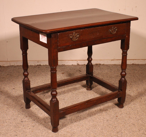 Table d'Appoint En Chêne -18° Siècle