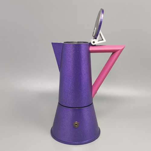 1980 Ettore Sottsass for the "Accademia" series of the Lagostina espresso machine. Made in Italy