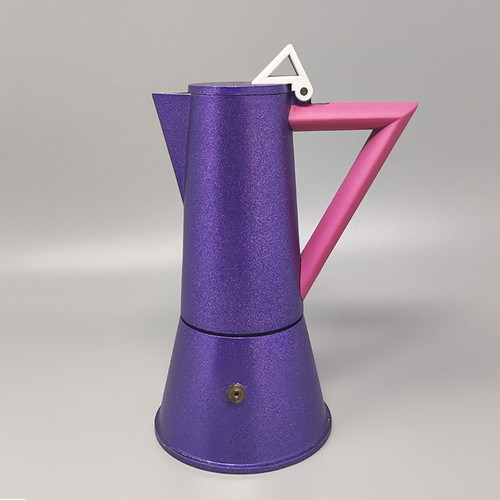 1980 Ettore Sottsass for the "Accademia" series of the Lagostina espresso machine. Made in Italy