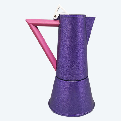 1980 Ettore Sottsass for the "Accademia" series of the Lagostina espresso machine. Made in Italy