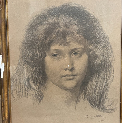 Paul Sieffert (1874-1957) - Portrait Of A Woman, 1920