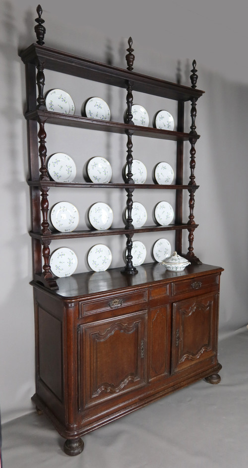 Coppia Di Comò In Rovere XVIII