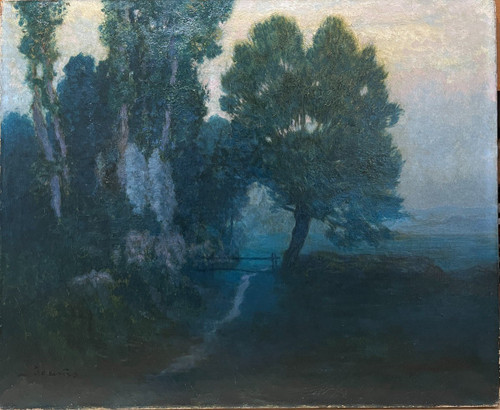Sigismond Jeanès (1863-1939) - Weiden - Longueil, Normandie, Circa 1900