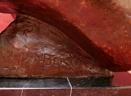 M. BERTIN, Due teste di levriero