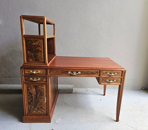 Scrivania in cartone Art Nouveau Louis Majorelle "Aux Algues"