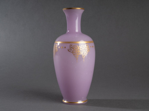 Petit Vase En Opaline, Baccarat, XIXe Siècle
