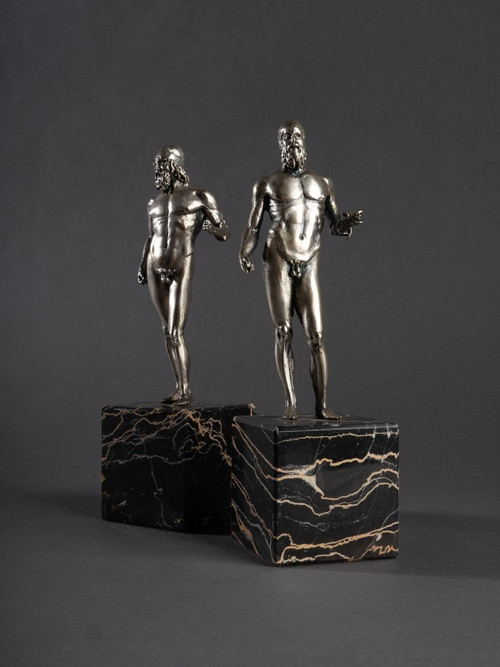 Sculture In Argento 925 Dopo I Bronzi Di Riace, XX Secolo