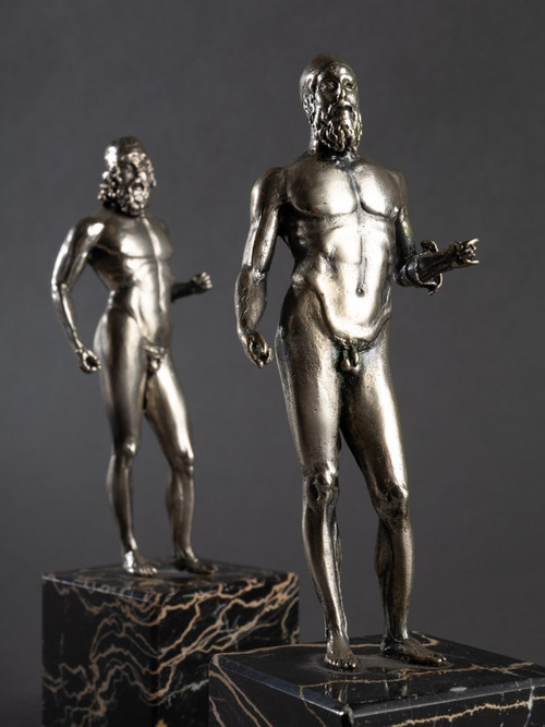 Sculture In Argento 925 Dopo I Bronzi Di Riace, XX Secolo