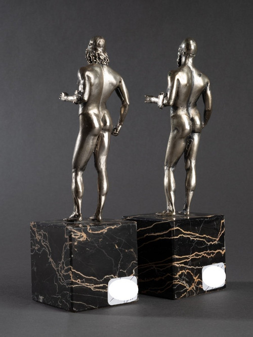 Sculture In Argento 925 Dopo I Bronzi Di Riace, XX Secolo