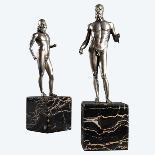 Sculture In Argento 925 Dopo I Bronzi Di Riace, XX Secolo