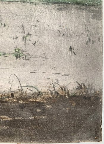 Marie-Joseph Clavel dit IWILL (1850-1923) - Pair of drawings 1890 - Landscape