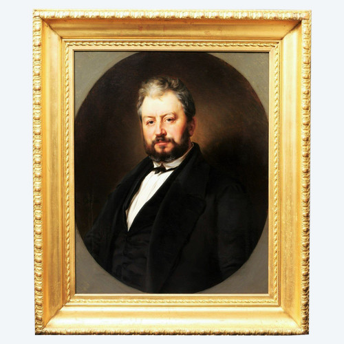 Charles GOMIEN, Portrait of a man (large format)