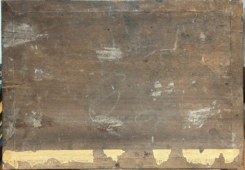 Ecole Française Impressionniste - Palette, Tubes De Couleurs Et Pinsels, Monogramm Lb, 1890
