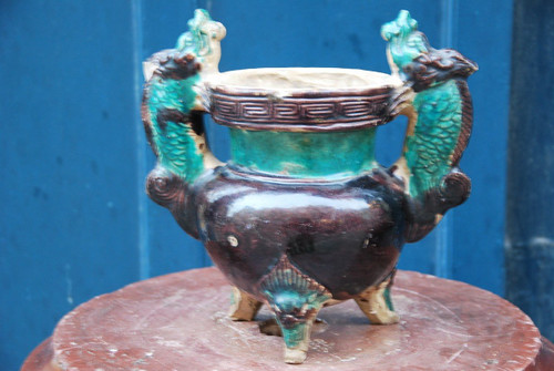 Vase En Grès Dynastie Ming