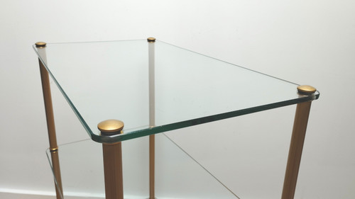 Console d'appoint de style Hollywood Regency circa 1970