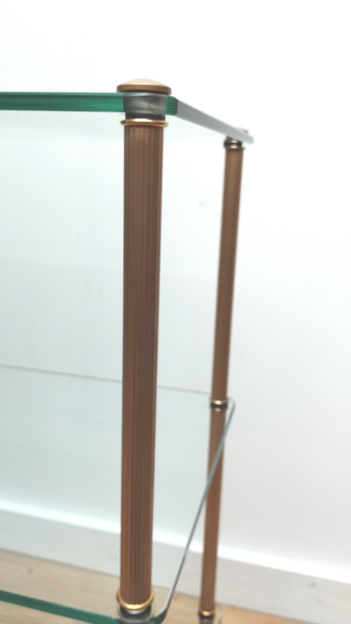 Console d'appoint de style Hollywood Regency circa 1970