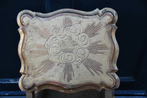 Lutrin  En Bois Doré De Style Louis XV