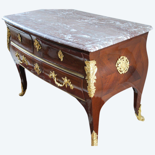 Commode Sauteuse à La Regence  XVIII  attribuée à Doirat